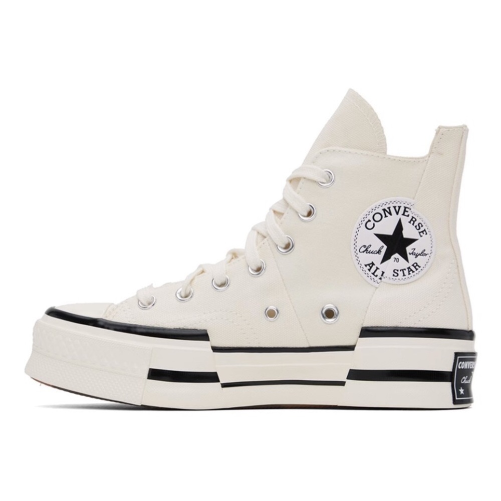 Converse Off-White  Chuck 70 Platform High-Top Sneakers